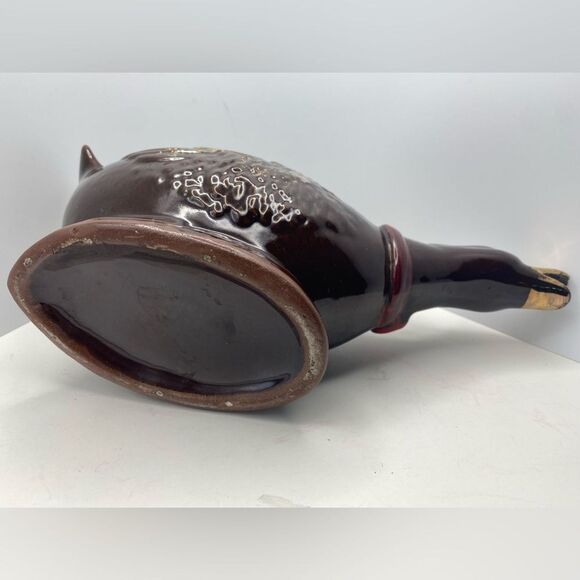 Vintage Japanese Redware Duck‐Kettle / Teapot - Picture 6 of 7